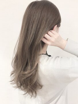ブルー 仙台店(Blue) 《Blue》#シルクミルクティー#ケアブリーチ#透明感カラー