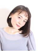 【20代/30代/40代/50代に人気】ショートバングドーリーボブ