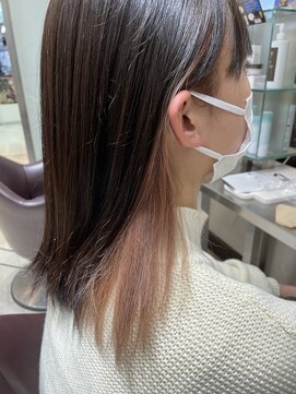 オーラビーヘアー(AURA b HAIR) インナーカラー