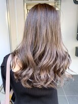 アイティー バイ アルバム 中野店(IT by ALBUM)&nbsp;ハイライト_ホワイトグレージュネビージュこなれミディ_ba389913