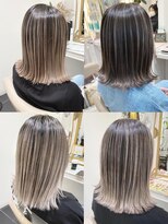 アッシュ 大宮店(Ash)&nbsp;外ハネ　髪質改善メイクバレイヤージュ