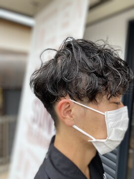 サンバーバー(SUN BARBER) スパイラルパーマ