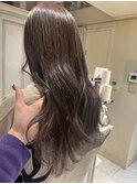 ピンクグレージュカラー