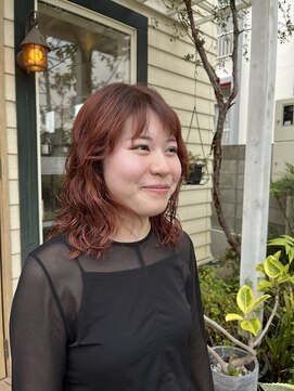 チョコレート(chocolate) 髪質改善/レッド