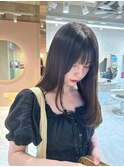 韓国 ザクザクレイヤー シースルーバング haruhi【大宮】
