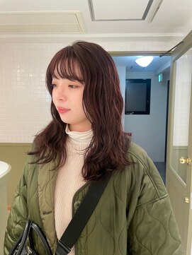 エミィ(emme) 【emme×石崎 】ふんわりセミロング