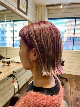 スタジオバック(studio back) ピンクゴールド【白髪染め/髪質改善/メンズキッズカット】