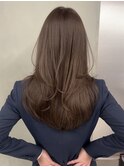 韓国ヘアイメチェンハッシュカット似合わせカットレッドブラウン