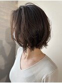 1カールと切りっぱなしレイヤー【藺草】