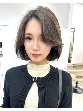 サンド 大阪梅田(sand) hegi__sand/ボブ/ショート/韓国風/前髪カット[大阪梅田]