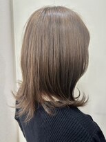 アルファ インタラクティブ エム フラワー(ALUFA interactive.M Flower)&nbsp;20代30代大人可愛い髪質改善カラーアッシュグレージュ透明感