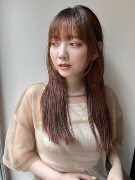 ガーランドギンザ(Garland Ginza) ロングレイヤー　フェイスレイヤー　暖色カラー