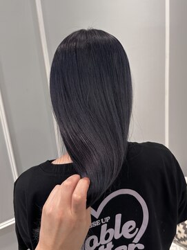 ネオリーブギンザ 銀座店(Neolive GINZA) パープルグレー×ケアブリーチ【銀座】片桐