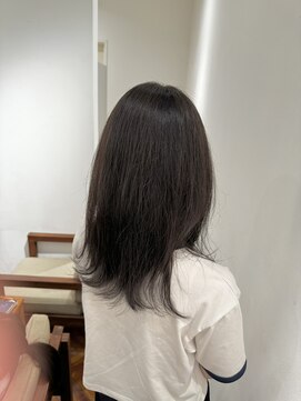 アンソル オブ リシェール(N'SOL of RICHAIR) 前髪/アンブレラカラー/こなれミディ/イメチェン/ウェーブパーマ