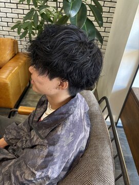 ノート ヘアーサロン(NOTE HAIR SALON) 黒髪マッシュパーマ