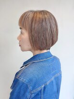 ラトリエコンタン(L´atelier Content)&nbsp;30代・40代・50代におすすめ　カジュアルでカッコいいグラボブ