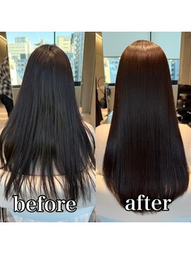 ルミス 銀座(Lumis) ストレートスタイル/艶髪/髪質改善/縮毛矯正/銀座/東銀座