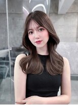 フィヴェント(Fivent)&nbsp;メルティカラー似合わせカットフェミニンロング韓国レイヤー