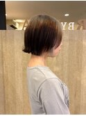 【R Saya】ルーツカラー×レイヤーボブ