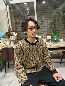 ダブル(W) 【hair salon W】メンズスパイラルパーマ