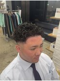 フェードパーマ【極道パーマ】