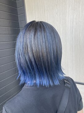 ハイク(HYKE) ブルーボブバレイヤージュ