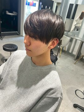 メンズサロン キング 高槻店(Men’s salon K!ng) 縮毛矯正髪質改善ハイライトレイヤーカット高槻美容室エクステ