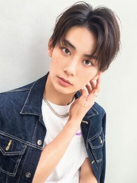 オナー(honor) 30代40代メンズセンターパート清潔感ビジネス好感度モテ髪
