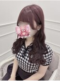ぱっつん前髪×太め流しバング＊まゆ