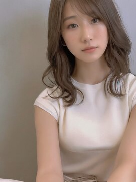 アース 相模大野店(EARTH) 20代30代◎韓国風くびれヘア×透明感グレージュ