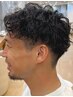 （30代～男性限定）カット＋パーマ＋ヘッドスパ＋眉カット8999