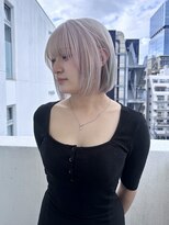 ラニヘアサロン(lani hair salon)&nbsp;ホワイトカラー/ケアブリーチ/ハイトーン/ダブルカラー/ボブ