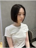 #ナチュラルボブ#切りっぱなしボブ/森岡俊亮