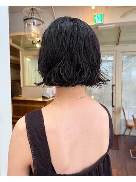 メイクス 表参道(MAKE'S omotesando) ボブパーマ／ボブ/パーマ/表参道/夏のヘアアレンジ/くびれヘア