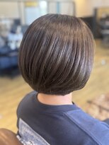 ラポール(RAPPORT)&nbsp;くびれヘア/アプリコットオレンジ/ハイライトカラー/蟹江