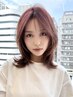 【艶・透明感♪】カット+ブリーチなしダブルカラー+バイカルテ(6stp) ￥18000