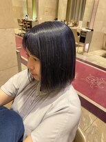 アクセル エルヴェ 佐野店(AXCEL E'LEVER)&nbsp;地毛では出せないブルーブラック