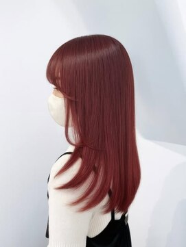 ジェネスタ(GENESTA) 20代髪質改善韓国前髪シースルーレイヤーカット顔周り