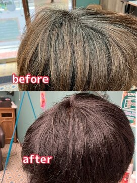 ワタシイロ 中央林間店 白髪染め