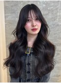 ロング/レイヤーカット/レイヤー/顔回り/韓国/髪質改善/御殿場