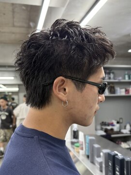 ニコ トウキョウ ロジック(nico TOKYO Logic) スパイキーショート　ピンパーマ　メンズショート