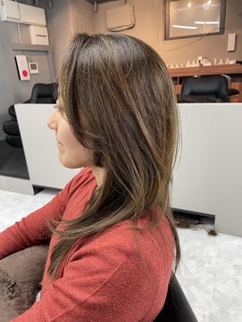 バディ 中野駅前店(BUDDY) 顔周りレイヤー【中野美容室/新中野/東中野】