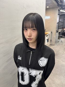 ジーナ 池袋(Zina) #グレーブラック+髪質改善