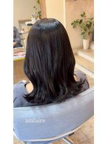 ヘアサロン アンフェール(Hair Salon Amfaire)&nbsp;就活が終わっても明るくできるほんのりブラウンカラー