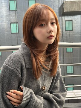 アマトウキョウ アユンチェ(AMA TOKYO×AYUNCHE) 韓国ヘア_レイヤー