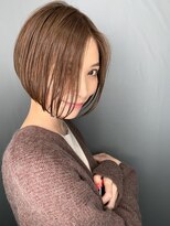 ラウンジ モリオ イケブクロ(Lounge MORIO Ikebukuro)&nbsp;【morio】大人女性長めのショートヘア♪