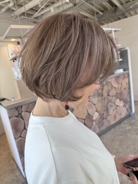 ファンド 千葉(fand) レイヤーボブ/似合わせカット/グレージュ