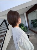 【栗本浩司】大人のショートボブ