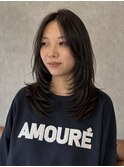 ミディアムレイヤーカット【加藤優花】
