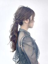 エヌ 銀座新橋(N)&nbsp;ポニーテール/ローポニー/ヘアセット/結婚式/銀座/新橋/有楽町